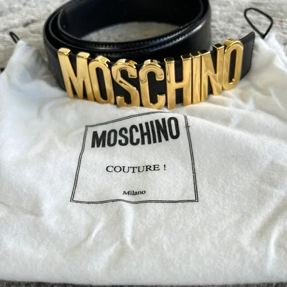 MOSCHINO belt size48 - Picture 1 of 4